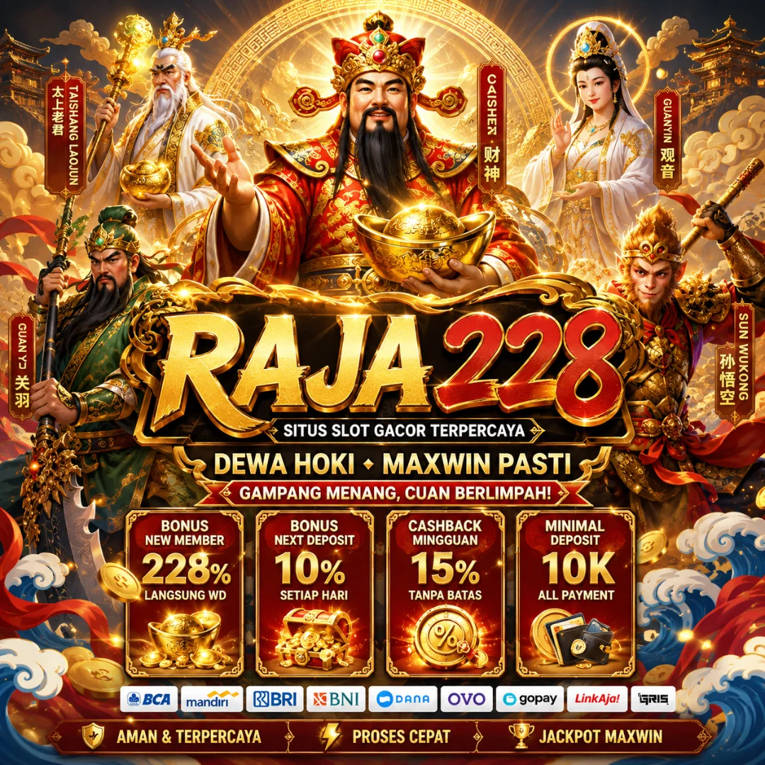 RAJA228 Banner